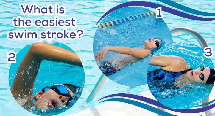 What is the easiest swim stroke?