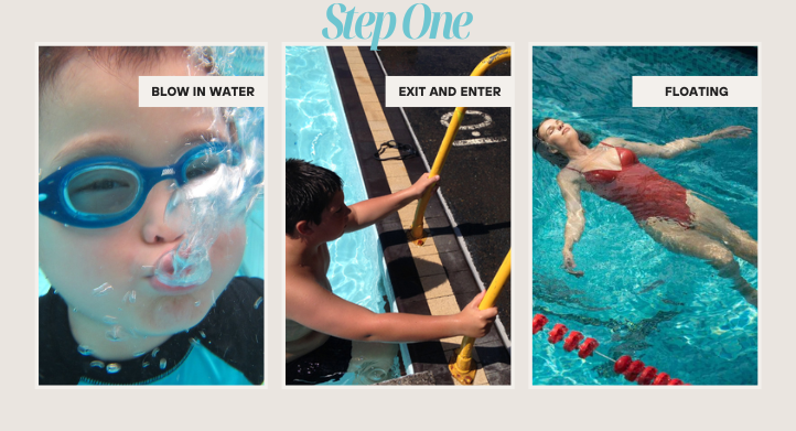 Swimming For Beginners step one