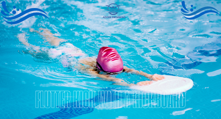 Flutter Swimming Kick with a Kickboard