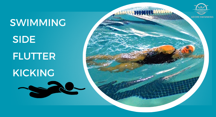 Swimming Side Flutter Kicking
