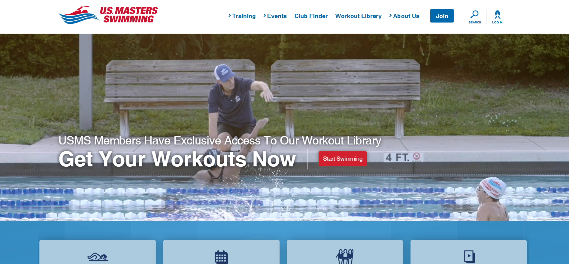 U.S. Masters Swimming website