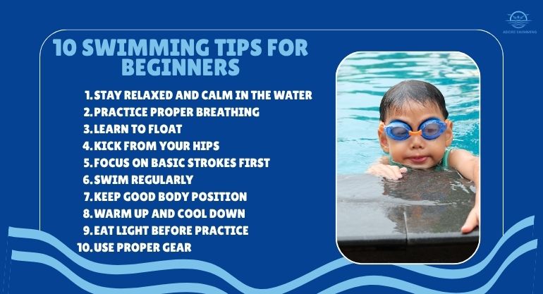 10 Swimming Tips for Beginners